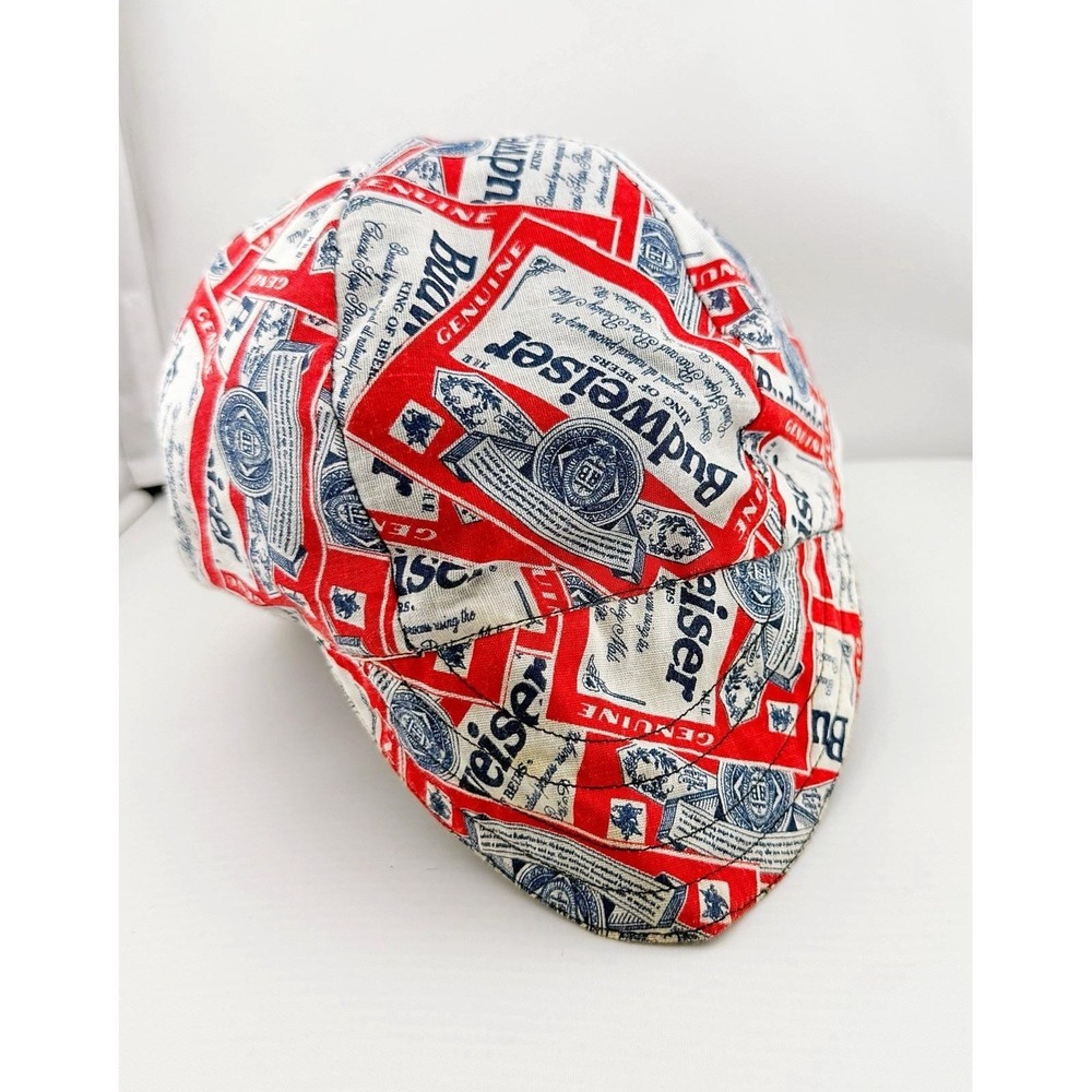 Vintage Budweiser Welding Cap. Reversible.
